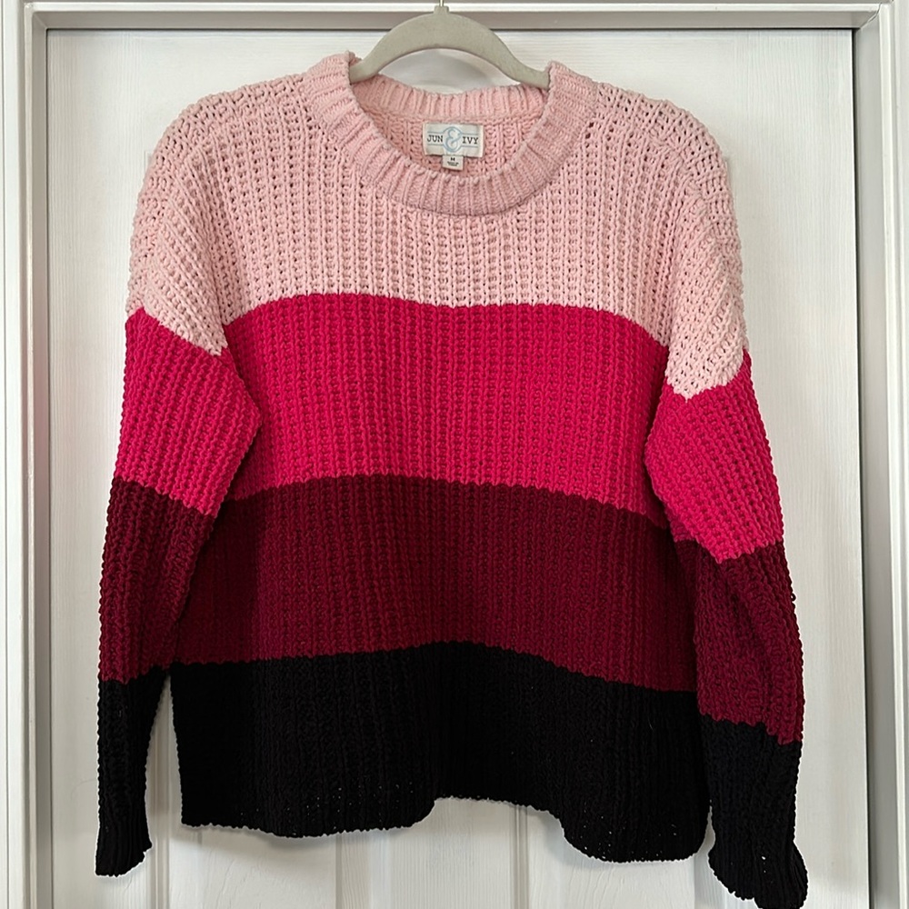 Shades of Pink Sweater